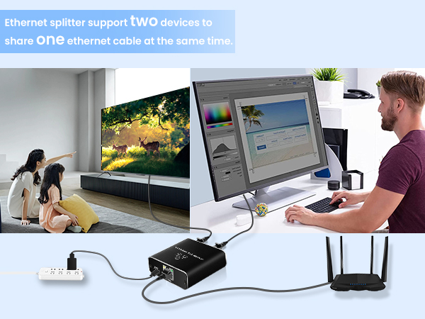 RJ45 Network Extension Connector