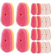 Sponge Refills for Scrub Daddy Dish Daddy - 20 Packs Dish Wand Refills, Scrub Brush Replacement H...