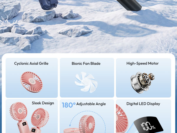 Portable Handheld Mini Fan