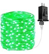 66Ft 200LED Fairy Lights Plug in, Waterproof String Lights Outdoor &amp; Indoor 8 Modes with Timer, C...