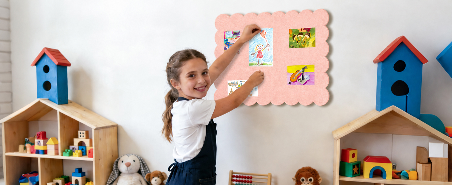 Pink Bulletin Board
