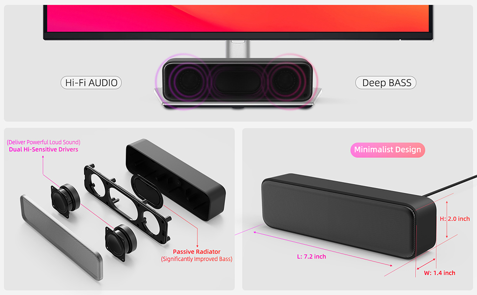 Incredible Loud Sound with Deep Bass