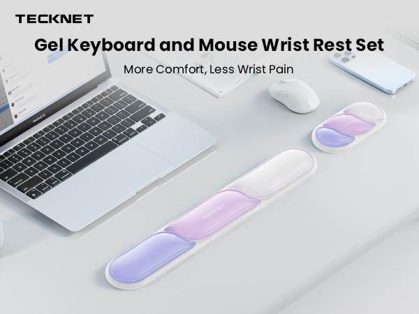 Silicone Gel Wrist Rest for Computer Keyboard