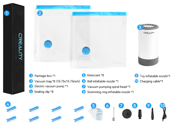 Filament Vacuum Bag Kit
