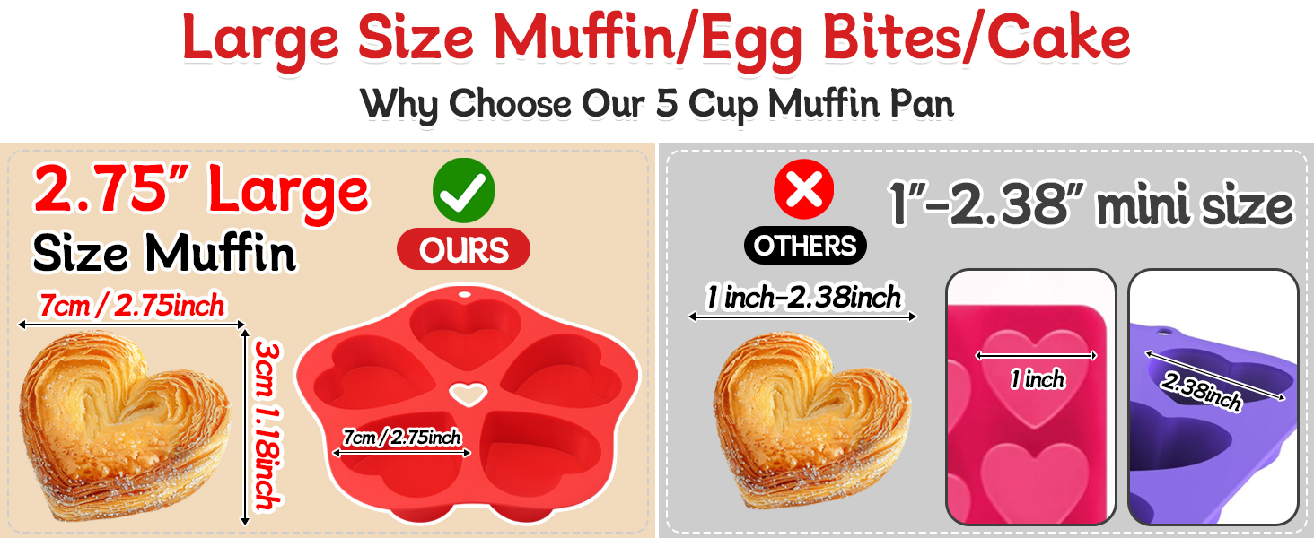 mini muffin silicone molds
