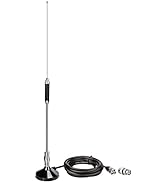 Bingfu CB Radio Antennas 27MHz - PL259 &amp; BNC Male CB Truck Antenna Kit Magnetic Base - Compatible...