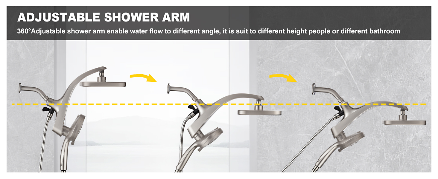 shower head with handheld