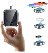 RXRBDA Magnetic Power Bank 10000mAh with Detachable Lanyard-3-in-1 Magnetic Wireless Charger,22.5...