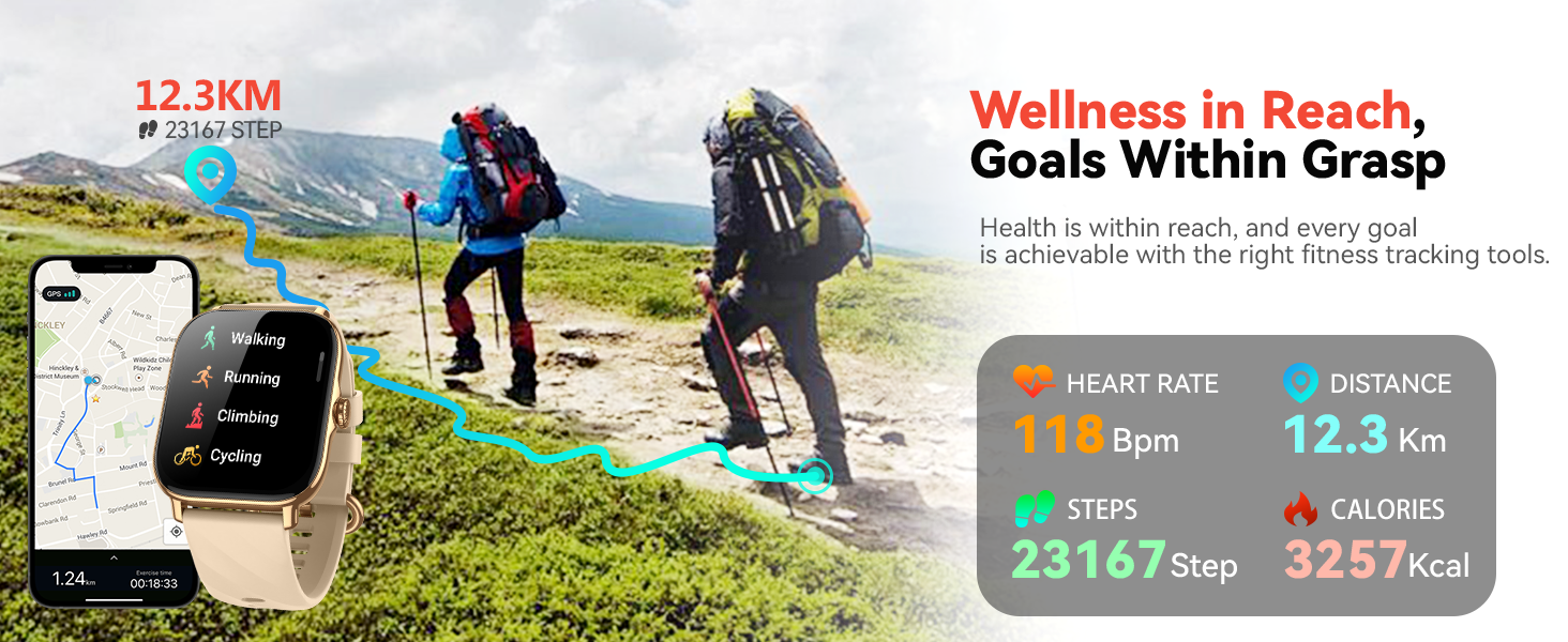7/24 all day long activity tracker