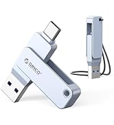 ORICO USB-Cand USB-A Flash Drive 150MB/S Metal Housing Swivel Design Support OTG Function 2 in 1 ...
