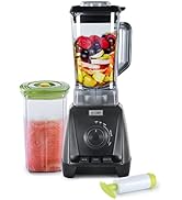 COMMERCIAL CHEF 1200 Watt High Power Blender, 50.7 oz, Black