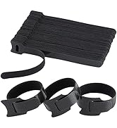 MVYC 120PCS 6 Inch Reusable Cable Ties Wire Ties Cord Organizer Cable Organizer Adjustable Manage...