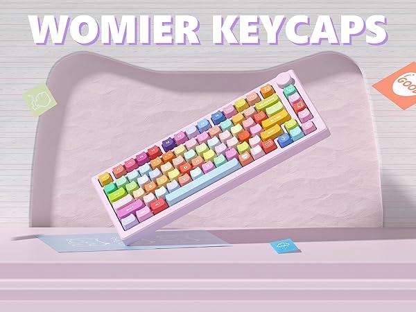 keycaps pbt Keyboard Keycaps 60 65 75 100 Percent, MOA Profile Cat Cute Keycap