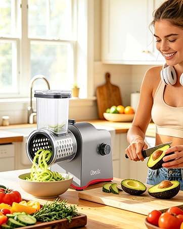 Upgraded 300W Electric Cheese Grater