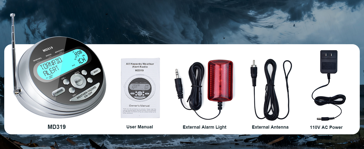 S.A.M.E. Weather Alerts Radio