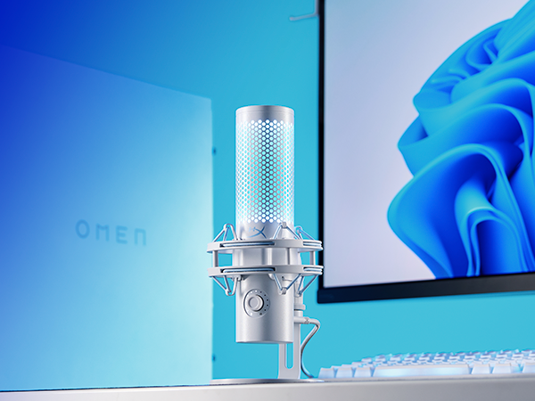 Vibrant Blue Lighting