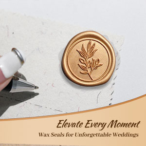 Gold Sticker for Envelope
