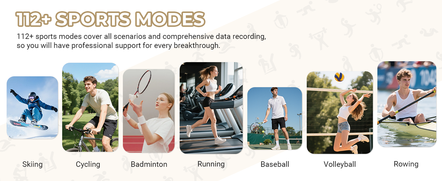 Smartwatch multi-sport monitoring