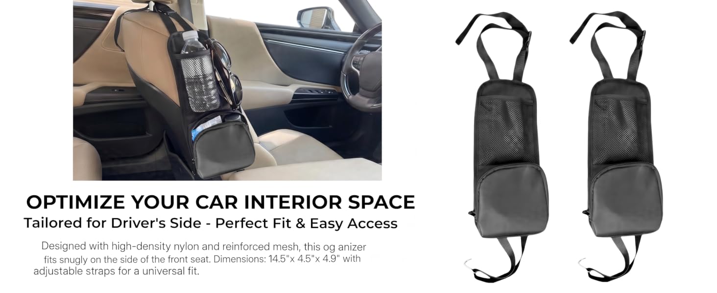 Car Seat Side Organizer