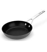 MSMK Small Frying pan, 8-inch Nonstick Durable Egg Omelet Skillet with Stay-Cool Handle, Limeston...
