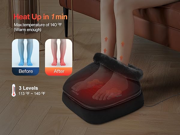 foot massager with heat