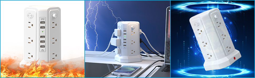 Power Strip Surge Protector