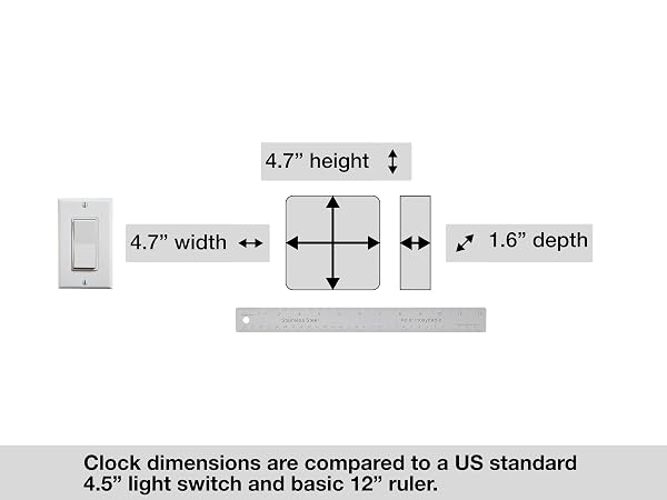 4 inch desk clock table clock clock for bedroom clock for kitchen bathroom clock