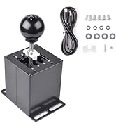 CNRAQR PC USB Racing Game Simulator Shifter Compatible with Logitech G29 G27 G25 G920,T300RS/GT 7+R