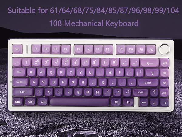 ptb purple keycaps