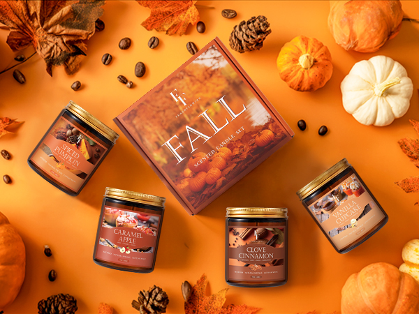 fall soy candles