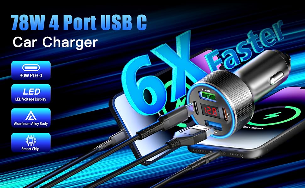 a usb c charger with a usb port