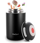 DaCool Insulated Food Jar Thermos for Hot Food 16 oz Vacuum Stainless Steel School Lunch Containe...