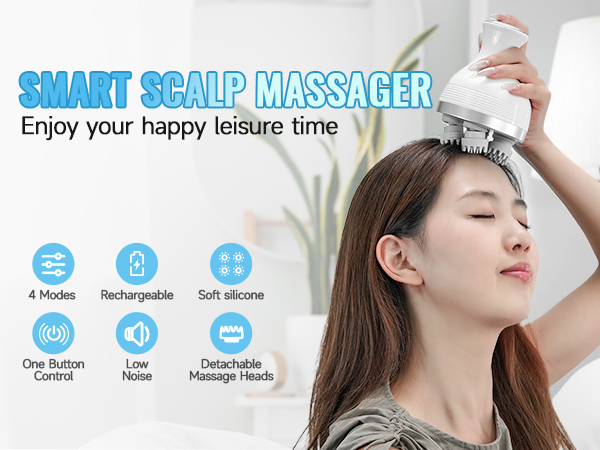  Electric Scalp Massager