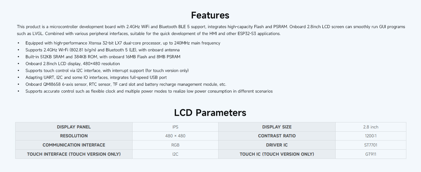 ESP32-S3-LCD-2.8C