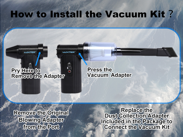 compressed air duster for cleaning PC, computer, keyboard, electric air blower duster