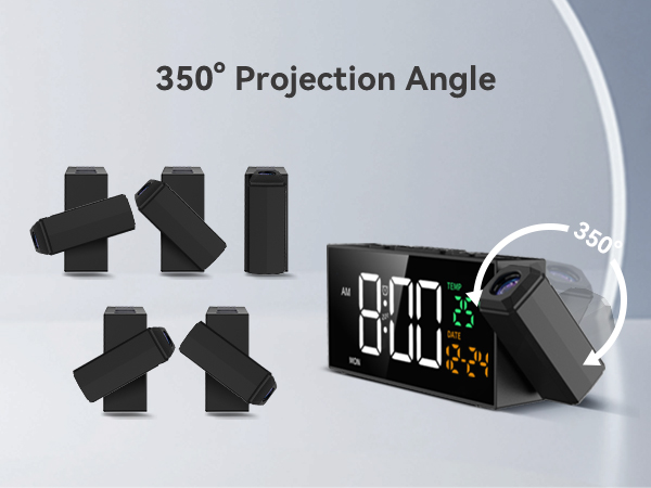 350° Rotatable Projector