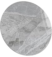 ZL ZELing Round Sintered Stone Table Top 35.4",Replacement Table Top for Indoor &amp; Outdoor - Heat/...