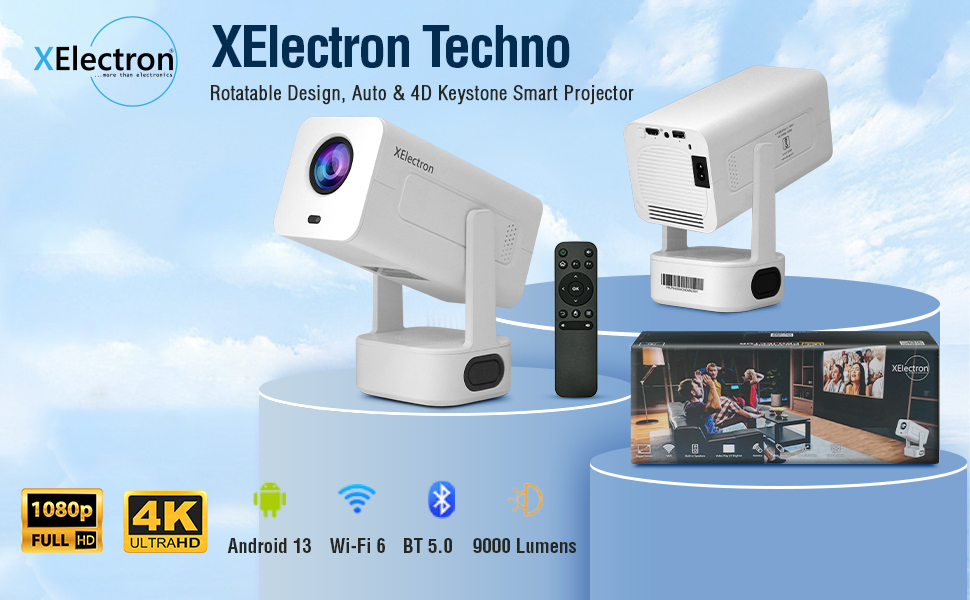 XElectron Techno Smart Projector