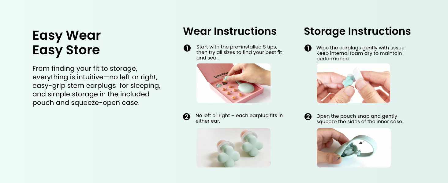 Ear Plugs Noise Cancelling Women Small Ear Canals Reusable Silicone Earplugs Sleep Earplugs Travel