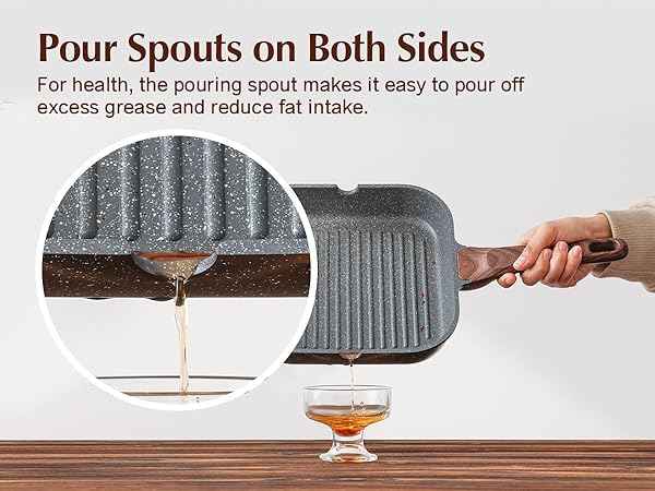 grilling pan nonstick griddle pan