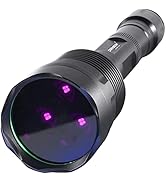 DARKBEAM Blacklight UV Flashlight 365nm Wood’s lamp, Rechargeable 36W Powerful Portable Handheld,...