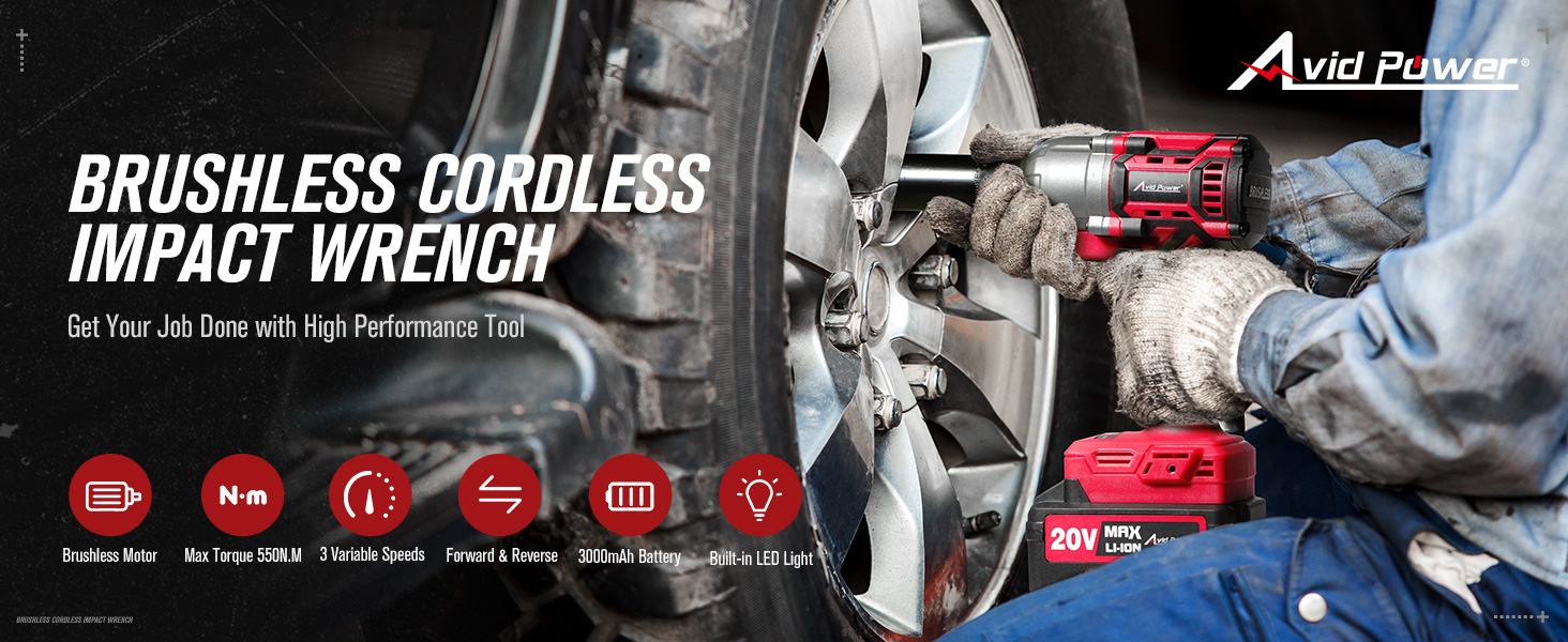Brushless cordless impact wrench