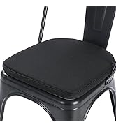 SINOSSO Breathable 14" Seat Cushion for Metal Chair 1 pcs, Luxury Magnetic Comfortable Chair Pad ...