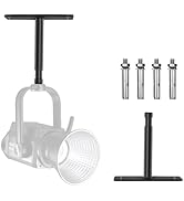 YUOCU Baby Pin Plate Wall Ceiling Mount, 4.7inch Baby Pin Overhead Wall Holder with 5/8" Stud for...