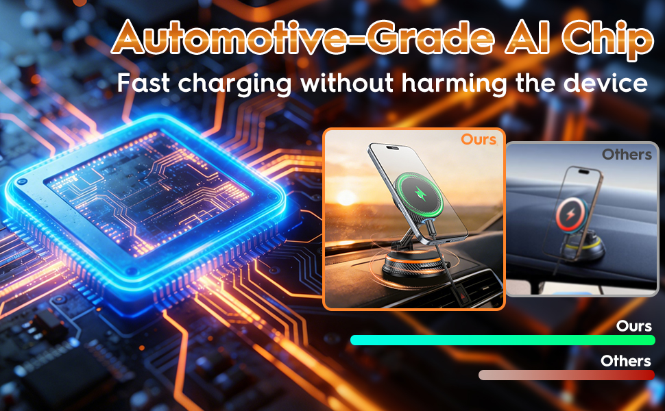 15W MagSafe wireless charging—over 100% faster than 7.5W chargers.