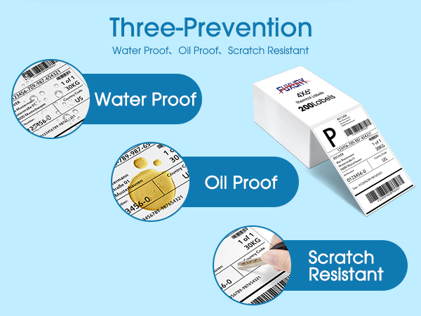 Thermal labels 4x6"