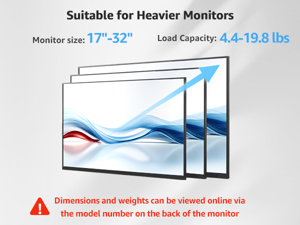 dual monitor wall mount