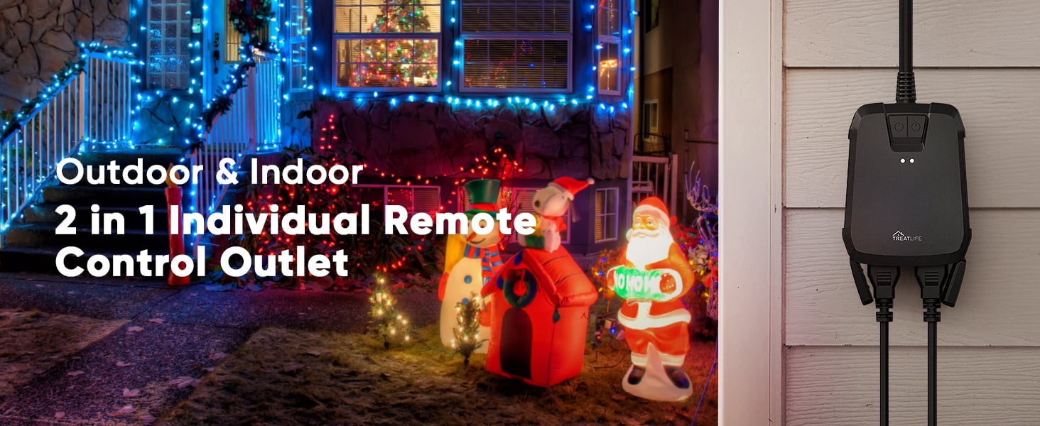 remote control outdoor plug