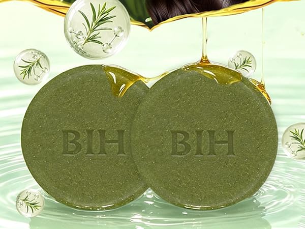 rosemary shampoo bar hair growth Oily Sensitive Itchy Thinning Dandruff Prone Scalp travel size