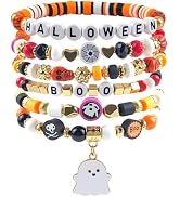 OHOME Halloween Costumes Woman 2025 - 6 Pack HALLOWEEN Bracelets | Halloween Party Favors Shirts ...